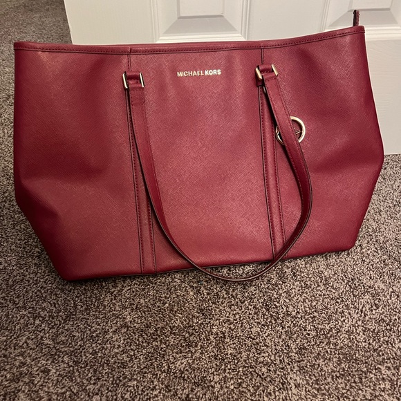 Jet Set Travel Large Saffiano Leather MICHAEL KORS purse - Picture 2 of 3